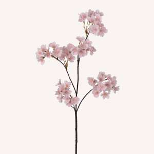 En elegant Körsbärsblom rosa, Konstgjord körsbärsblom 80 cm hög med naturligt utseende och känsla. Detaljerad utformning med realistiskt bladverk. 