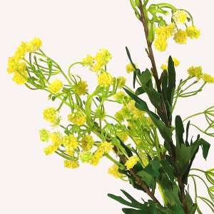 En elegant Hundkäx snittgrönt, Konstgjord hundkäx snittgrönt 70 cm hög med naturligt utseende och känsla. Detaljerad utformning med realistiskt bladverk. 