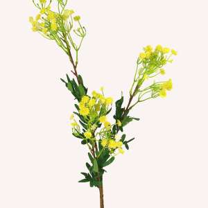 En elegant Hundkäx snittgrönt, Konstgjord hundkäx snittgrönt 70 cm hög med naturligt utseende och känsla. Detaljerad utformning med realistiskt bladverk. 