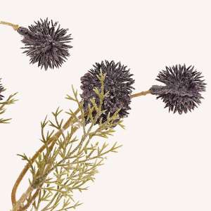 En elegant Melaleuca lila snittgrönt, Konstgjord melaleuca snittgrönt 38 cm hög med naturligt utseende och känsla. Detaljerad utformning med realistiskt bladverk. 