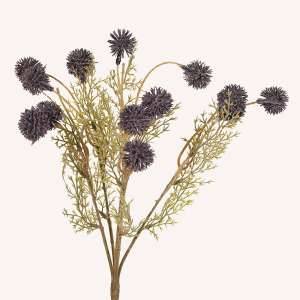 En elegant Melaleuca lila snittgrönt, Konstgjord melaleuca snittgrönt 38 cm hög med naturligt utseende och känsla. Detaljerad utformning med realistiskt bladverk. 