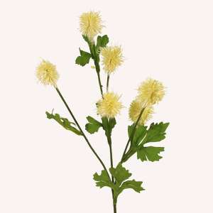 En elegant Martorn champagne snittgrönt, Konstgjord martorn snittgrönt 50 cm hög med naturligt utseende och känsla. Detaljerad utformning med realistiskt bladverk. 